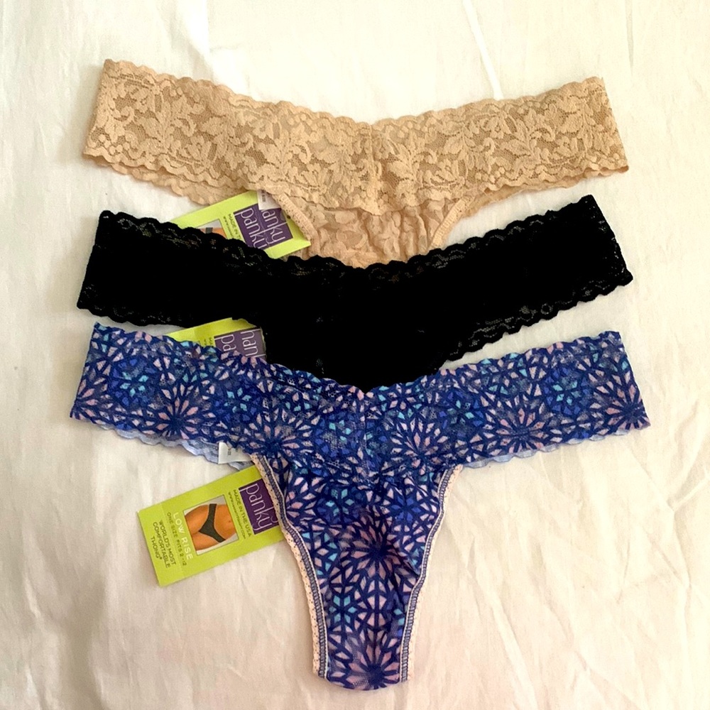 ✅SOLD ✅Hanky Panky Thongs NEW - pls don’t purchase